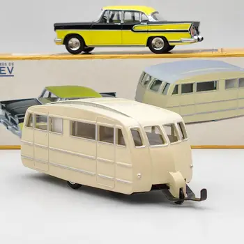 1/43 Norev Simca Vedette Chambord 1958 & Caravane Henon CL5711 Fundido Modelo de Carro de Coleção Limitada de Presente Imagem 2