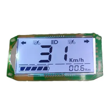 Chumbo-ácido de veículos elétricos modificação medidor acumula um único quilometragem, precisas de tensão e de electricidade display LCD Imagem 2