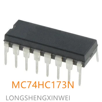 1PCS MC74HC173N 74HC173 de 4 bits D-registo Directo de Interpolação DIP-16