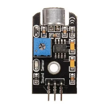 De Som analógico do Sensor do Módulo de Microfone de Alta Sensibilidade do Sensor Módulo para Arduino Imagem 2