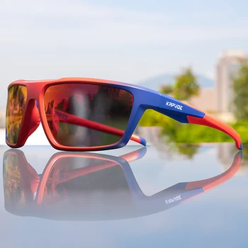 Novo Kapvoe Moda masculina de Ciclismo de Óculos de sol Polarizados do Exterior UV400 Óculos Mulheres Pesca Óculos de Desporto e Lazer, Óculos de