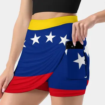 Bandeira Da Venezuela Coreano Moda Saia De Verão Saias Para As Mulheres De Luz À Prova De Calças Saia Bandeira Da Venezuela Venezuela